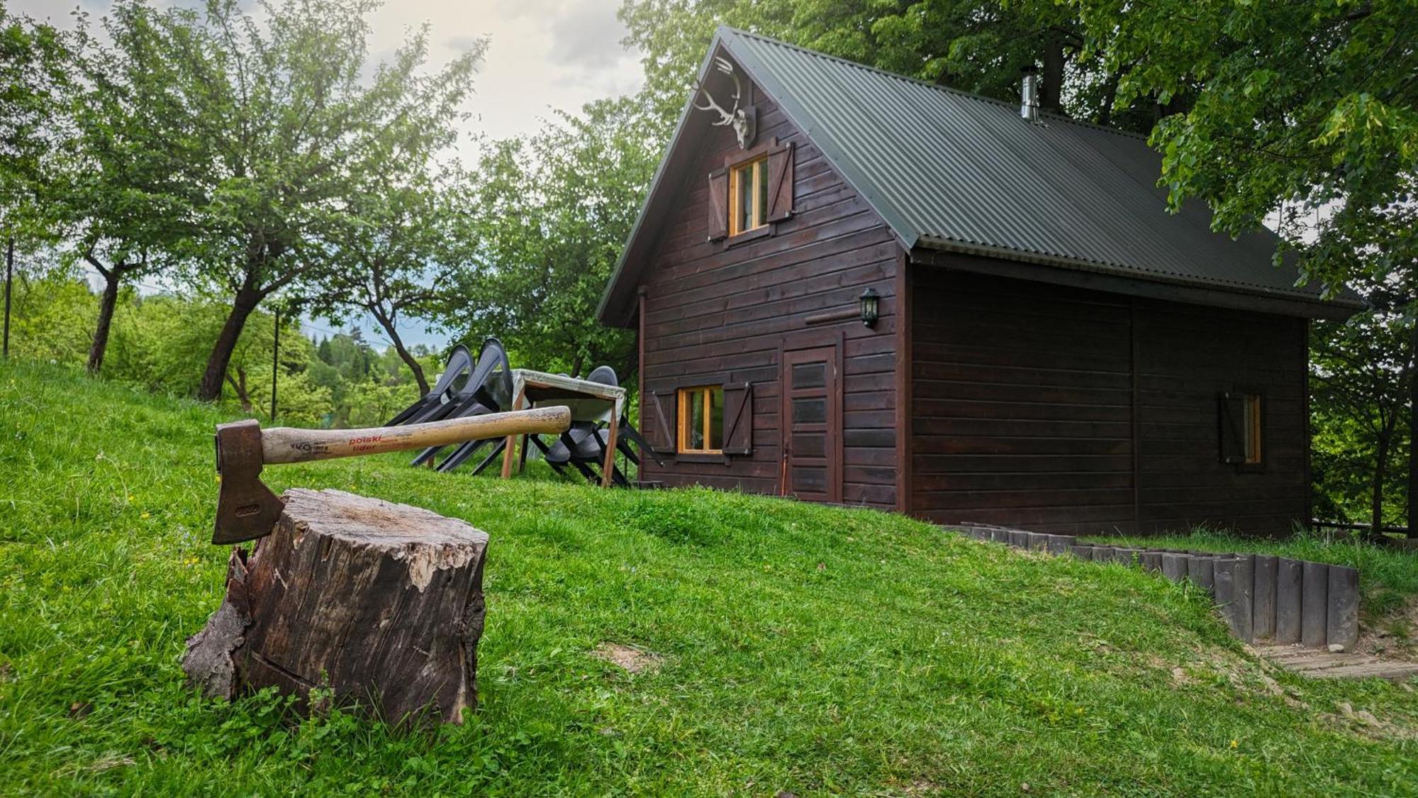 Domek Mysliwski W Gorach Ujsoły Buitenkant foto